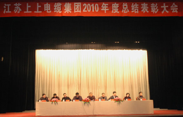 壹定发隆重召开2010年度总结表扬大会