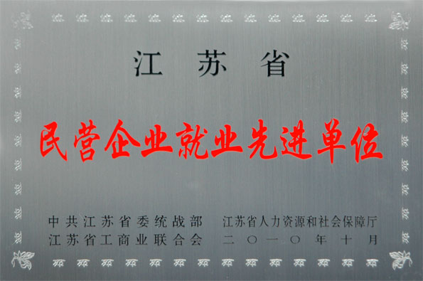 壹定发集团再次被评为江苏省“民营企业就业先进单位”与“民营企业纳税大户”