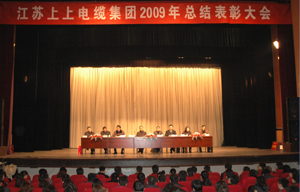 壹定发隆重召开2009年度总结表扬大会