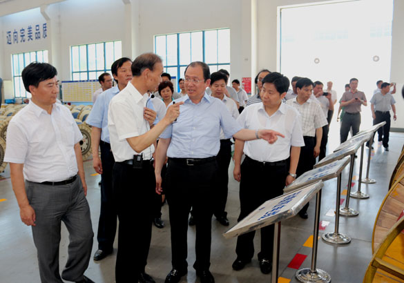 大丰市党政代表团来壹定发旅行考察