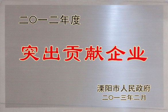 壹定发集团被评为“2012年度突出孝敬企业”