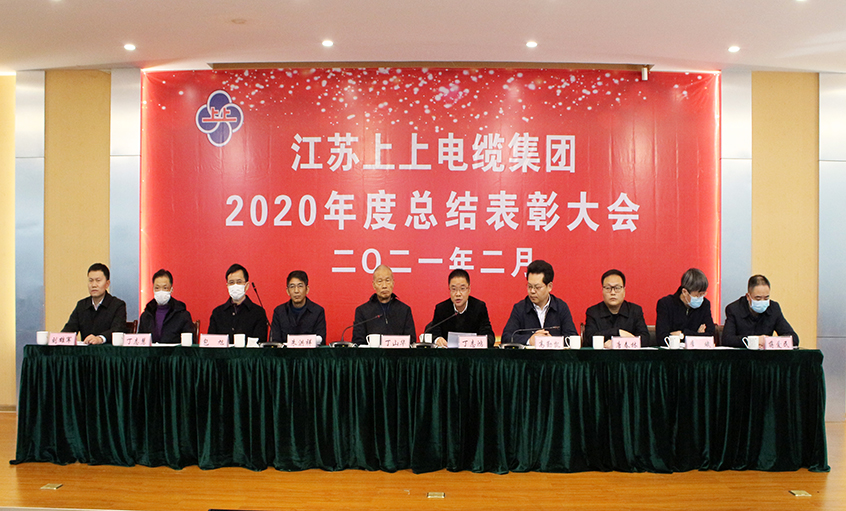 壹定发电缆视频直播召开2020年总结表扬大会