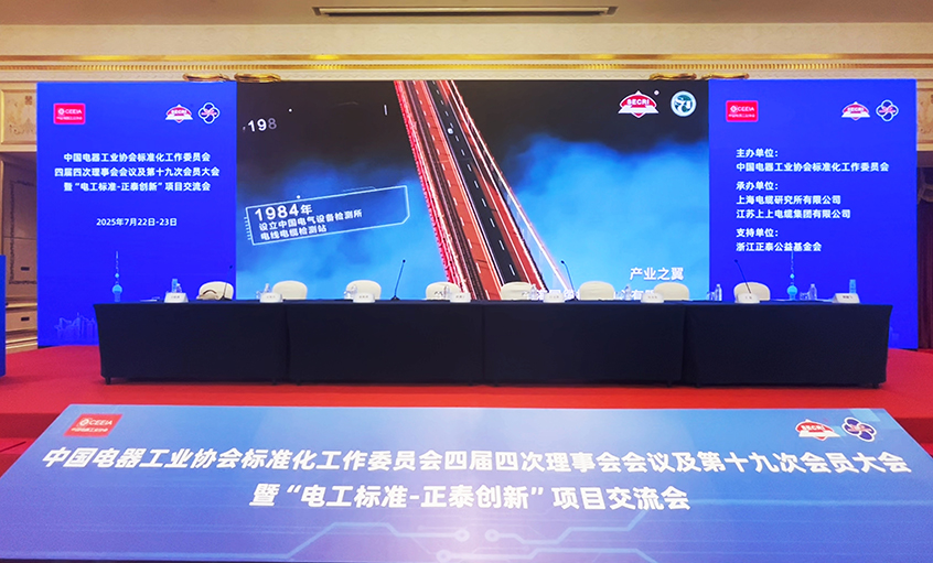 助力行业盛会  团标再添新荣——壹定发电缆整体标准获2024年正泰立异项目二等奖