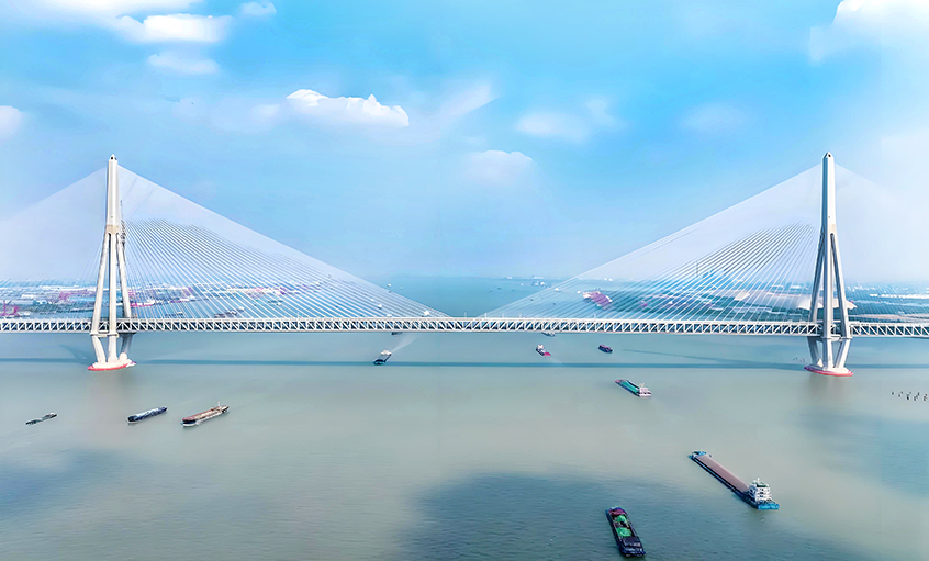 壹定发电缆助力天下最大跨度斜拉桥——常泰长江大桥通车